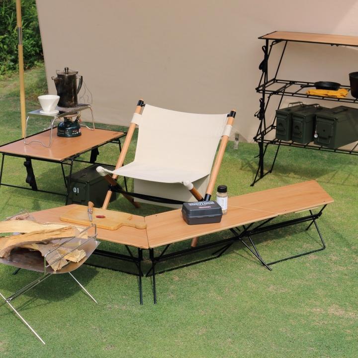 HangOut｜ハングアウト【Arch Table(Wood Top)】-and-g